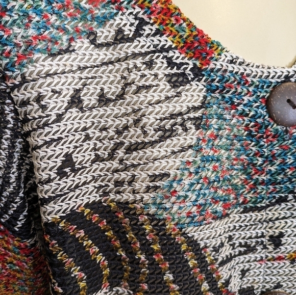 Joseph Ribkoff Woven Button Down Shirt Beach Casual Long Sleeve Women's 10 - Picture 3 of 11